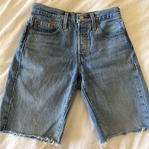 Levi's Premium Blue Denim shorts